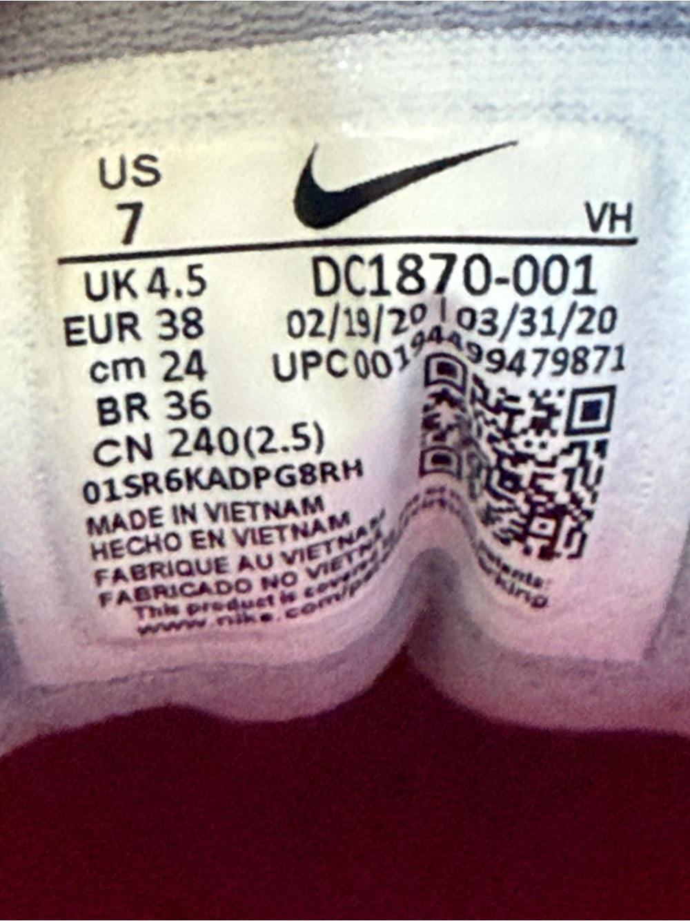 Nike Juniper Trail Running Shoes Women’s Size 7 - Picture 6 of 6